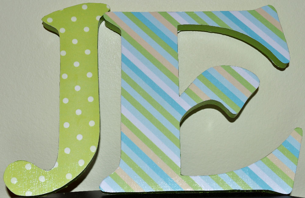 diy wood letters for nursery